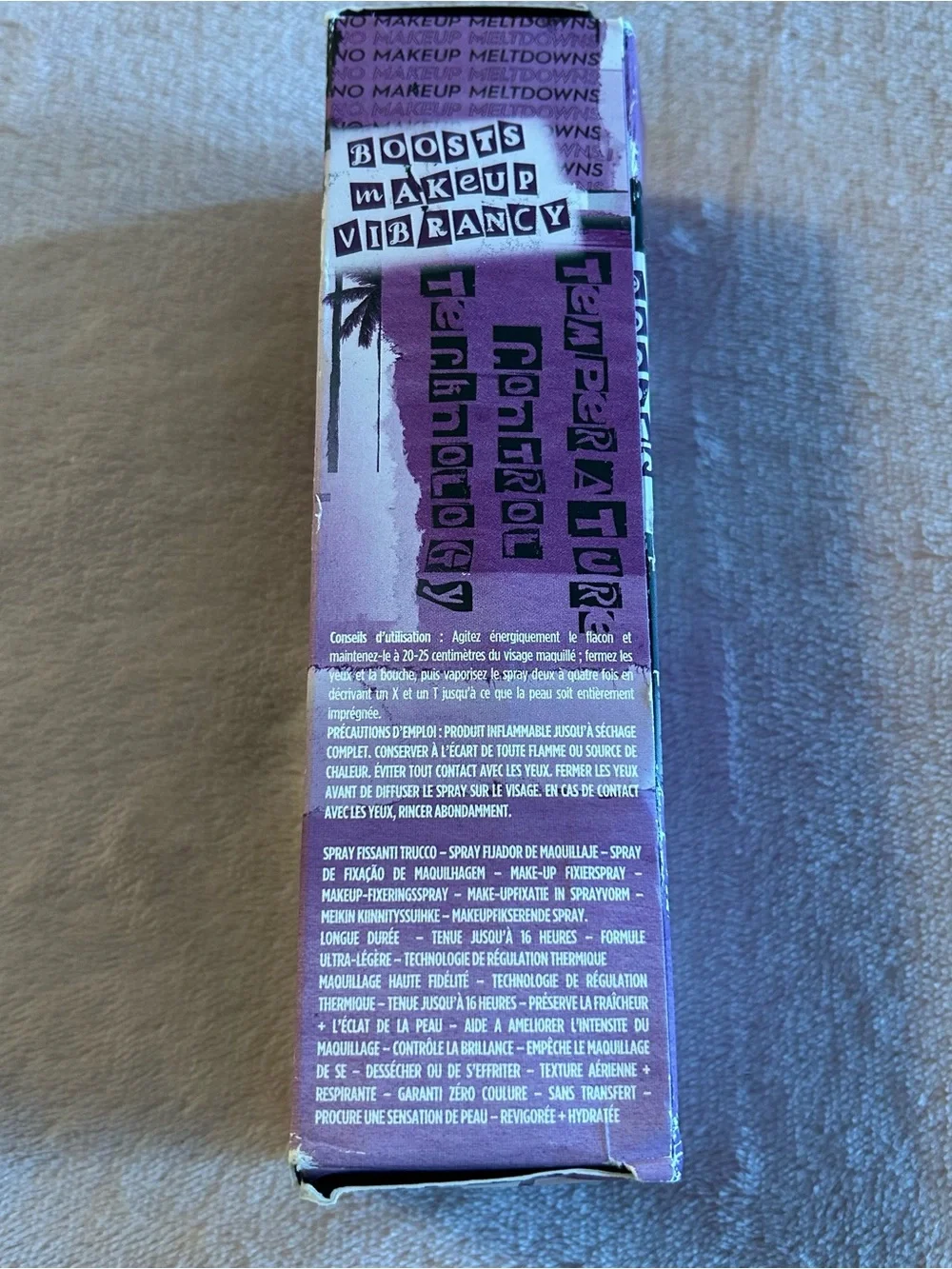 Urban Decay All-nighter Makeup Setting Spray 4oz lightweight transfer resistant